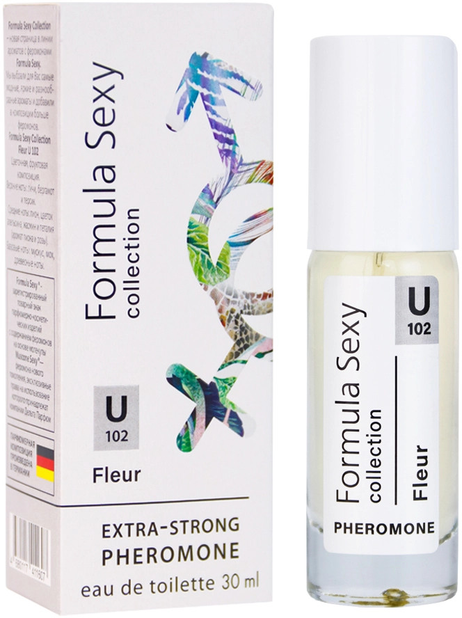 Туалетная вода с феромонами «Fleur U102» | Formula Sexy