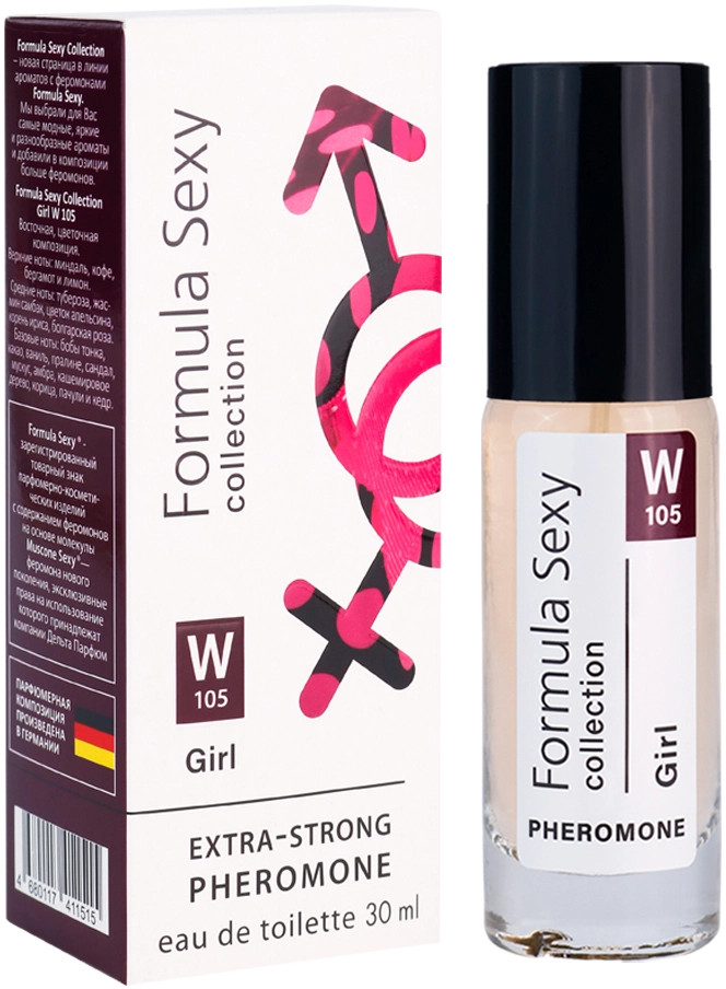 Туалетная вода с феромонами «Girl W105» | Formula Sexy