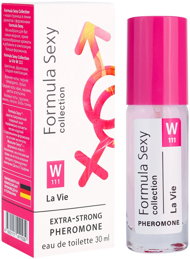 Туалетная вода с феромонами «La Vie W111» | Formula Sexy