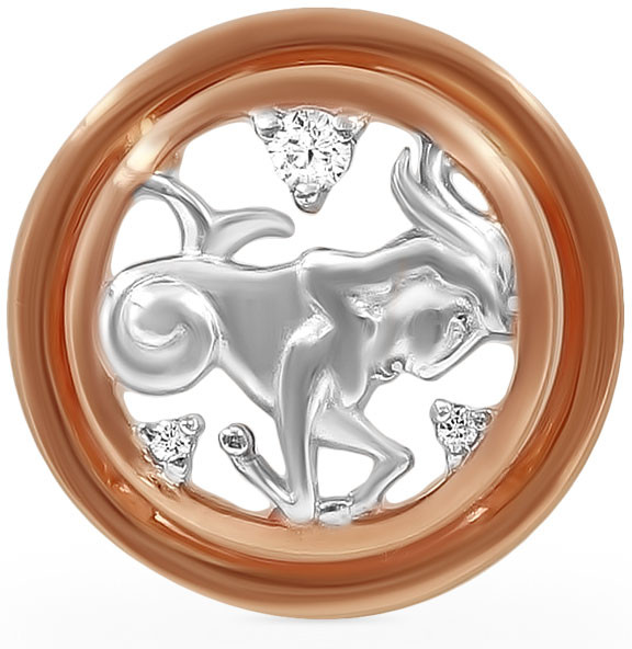 Подвеска из золота «Козерог» | Алтын