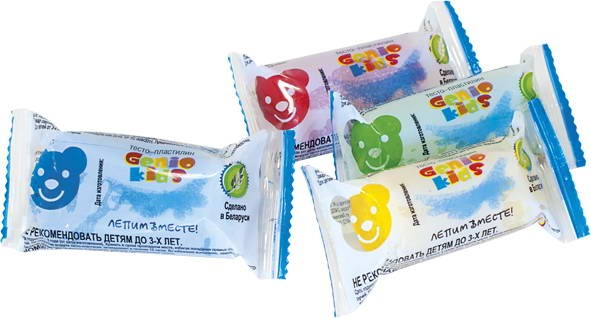 Тесто-пластилин в индивидуальной упаковке | Dream makers