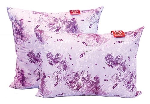 Подушка "Лаванда" средняя (пух, 50х68 см) | Лаванда | НПК «Каригуз»