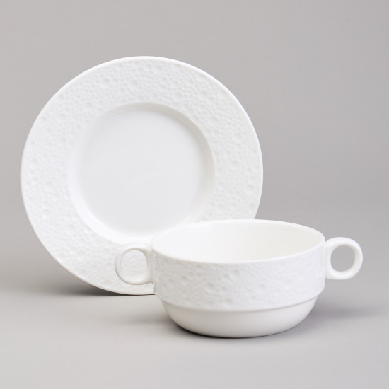 Бульонница с блюдцем «Cavier»