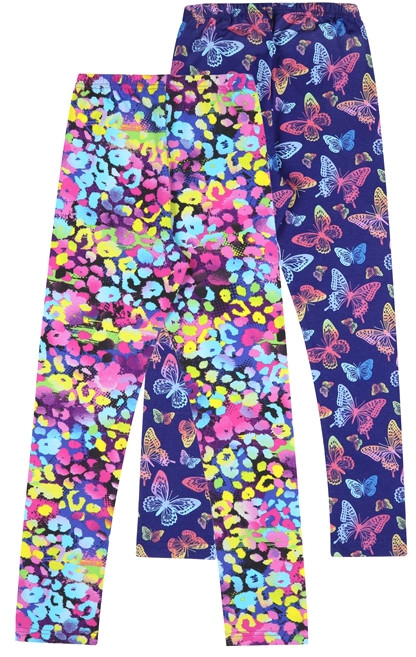 Комплект легинсов для девочек | Лужок | Апрель