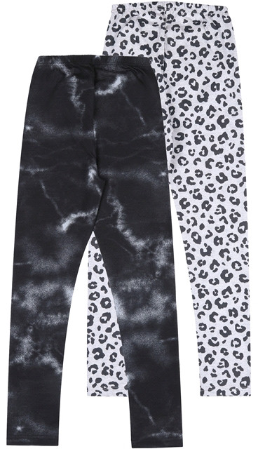 Комплект легинсов для девочек | Лужок | Апрель