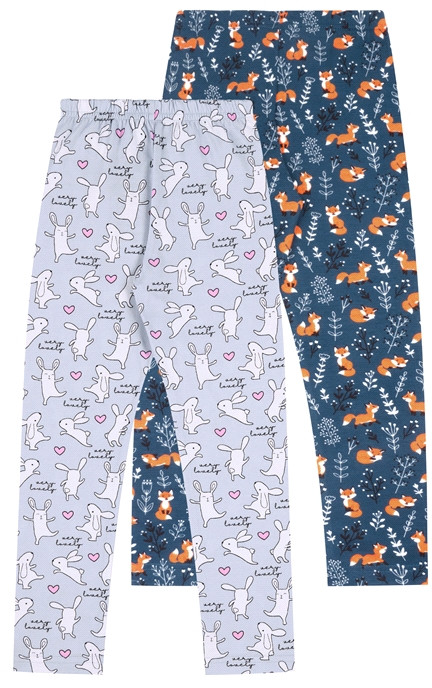 Комплект легинсов для девочек | Ассорти | Апрель