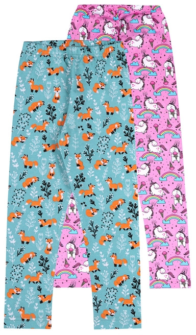 Комплект легинсов для девочек | Ассорти | Апрель