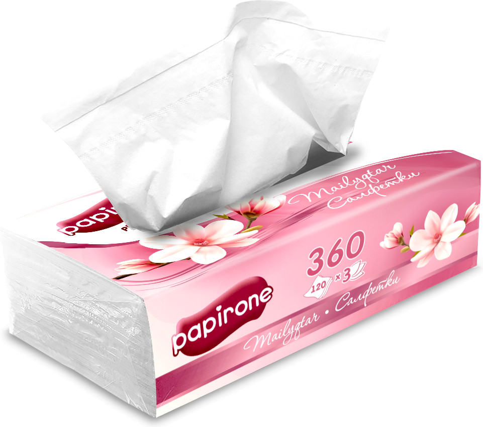 Бумажные салфетки «Магнолия» | Papirone