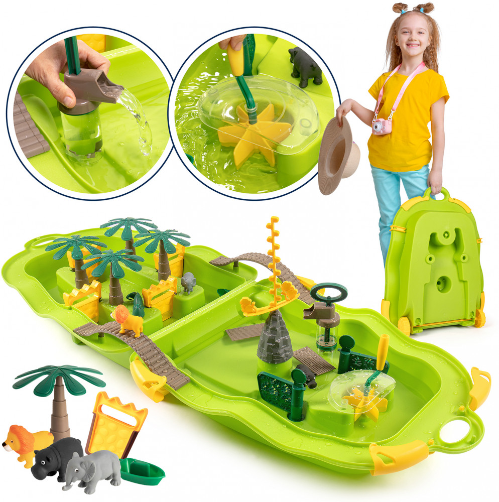 Игрушка для ванной в чемодане «Джунгли» | Givito
