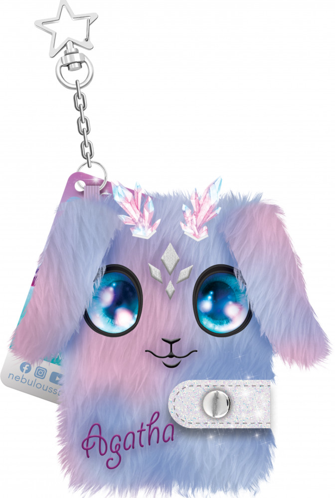 Мини-блокнот для девочек «Agatha» | Air | Nebulous Stars