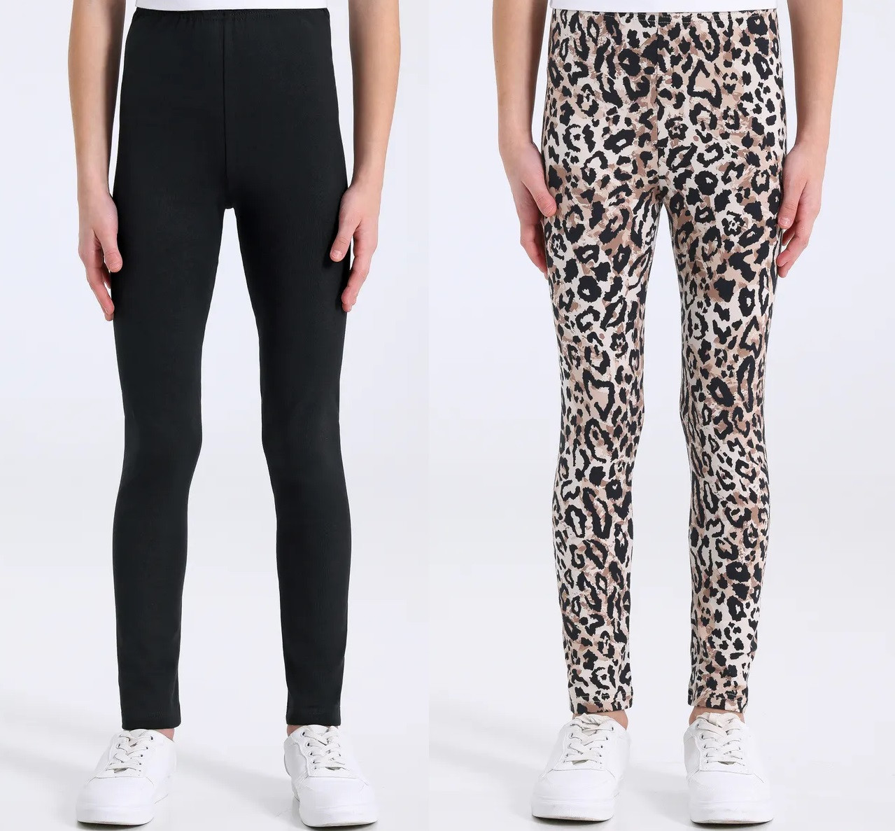 Комплект легинсов для девочек | Ассорти | Апрель