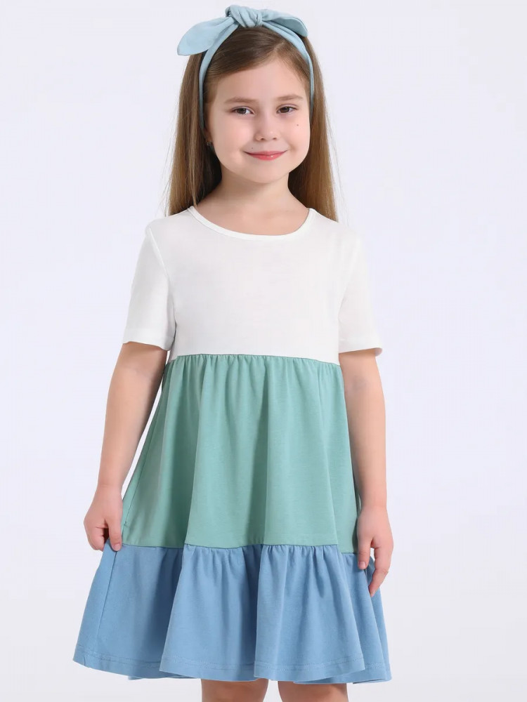 Платье для девочек | Променад | Апрель