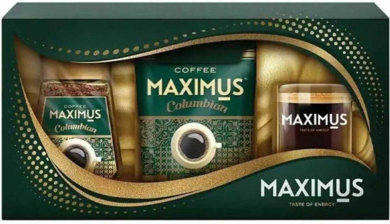 Подарочный набор кофе растворимого сублимированного с кружкой «Columbian»