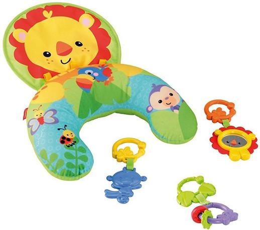 Подушка для игр на животике "Друзья из тропического леса" | Fisher-Price