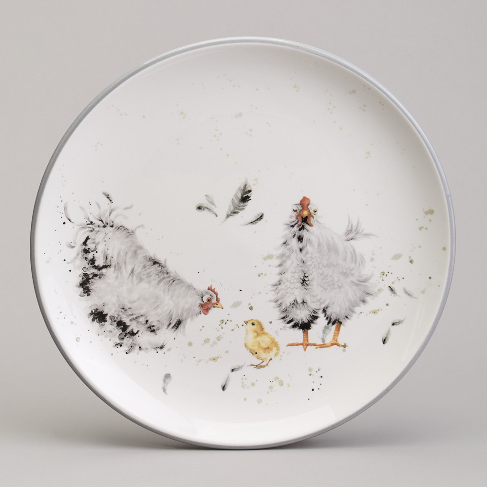 Тарелка закусочная «Funny Hens» | Funny Hens | Lefard