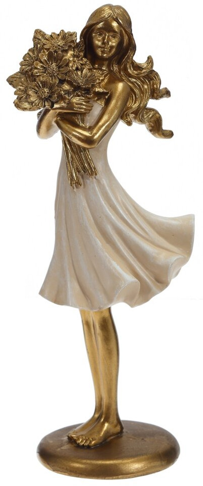 Фигурка декоративная «Девушка с цветами» | Remeco club