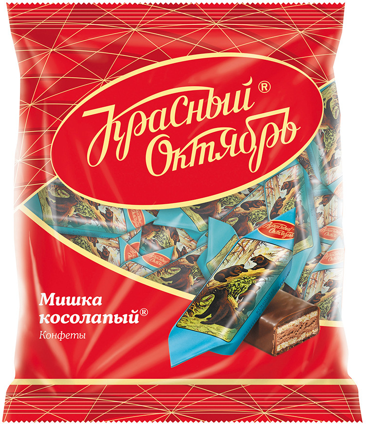 Конфеты шоколадные «Мишка косолапый» | Красный октябрь