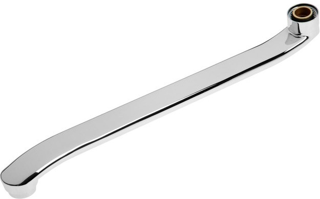 Излив для смесителя изогнутый с аэратором | Zein