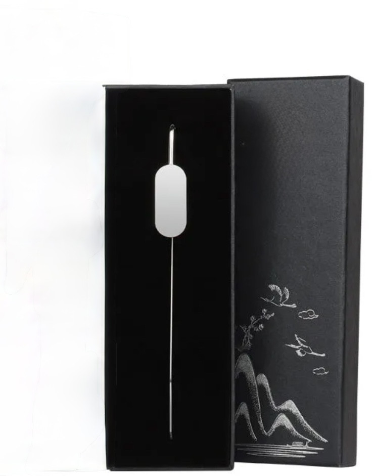 Металлическая закладка для книг в коробке