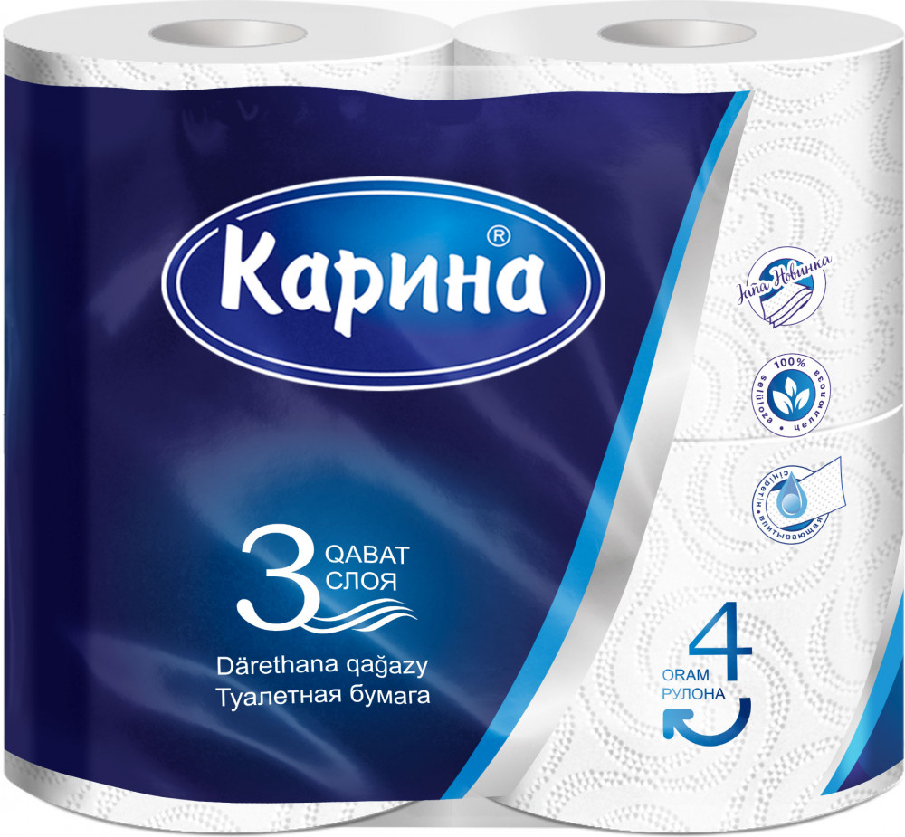 Набор туалетной бумаги «Blue» | Карина