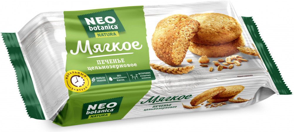 Печенье сдобное цельнозерновое «Мягкое» | Natura | Neo Botanica