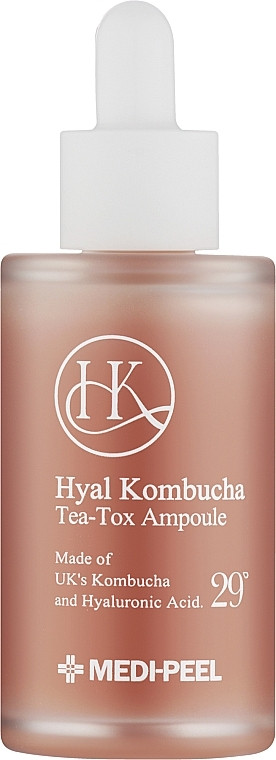 Восстанавливающая ампула для лица «Hyal Kombucha Tea-Tox Ampoule» | Medi Peel