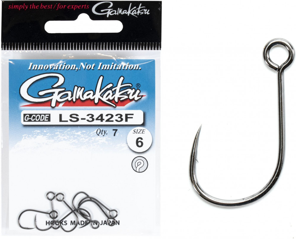 Набор крючков с колечком LS-3423F NEW LABEL HOOKS | Gamakatsu