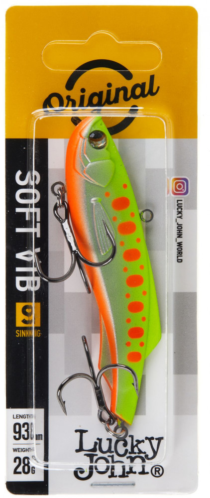 Воблер тонущий вертикальный Pro Series SOFT VIB | Lucky John