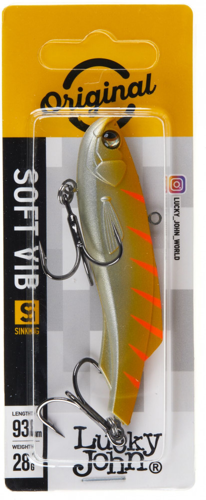 Воблер тонущий вертикальный Pro Series SOFT VIB | Lucky John