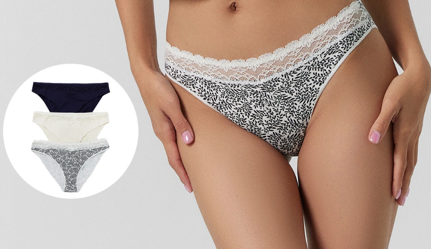 Трусы-слип женские комплект | Мультипаки | Mark Formelle