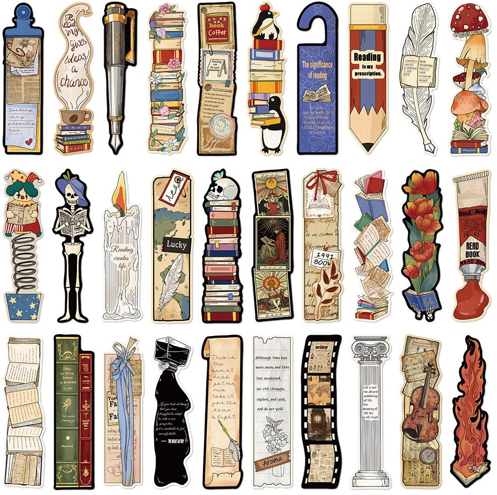 Набор закладок для книг «Ассорти»