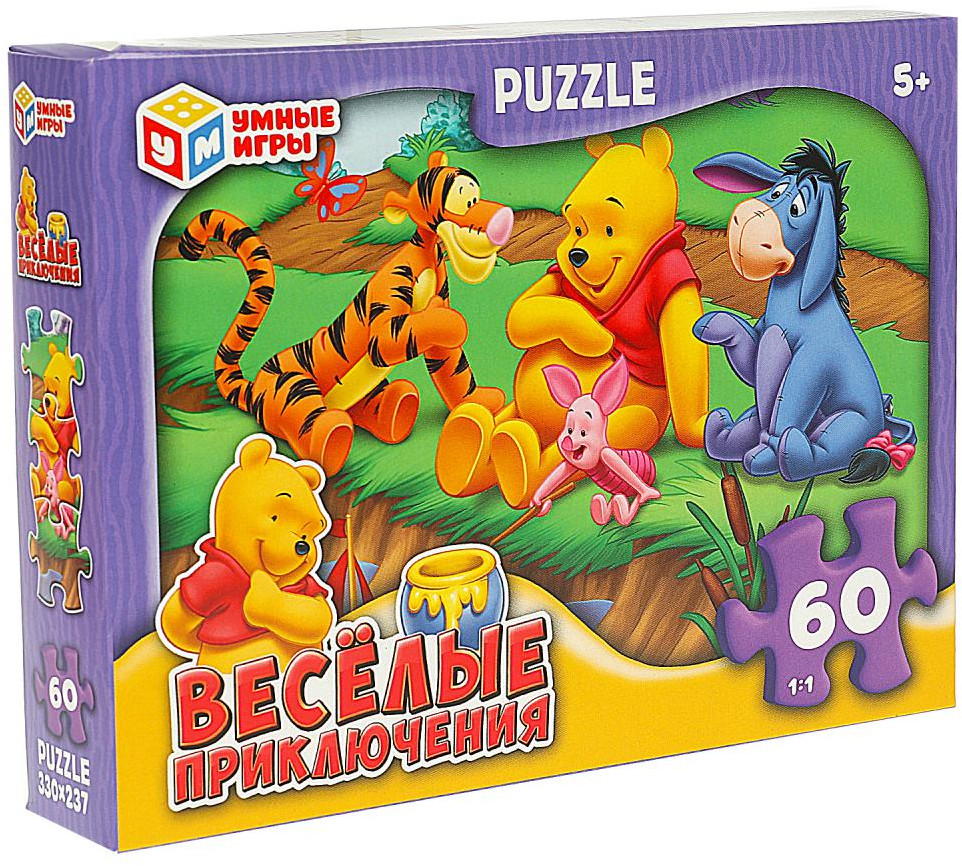 Пазл «Весёлые приключения» | Умные игры