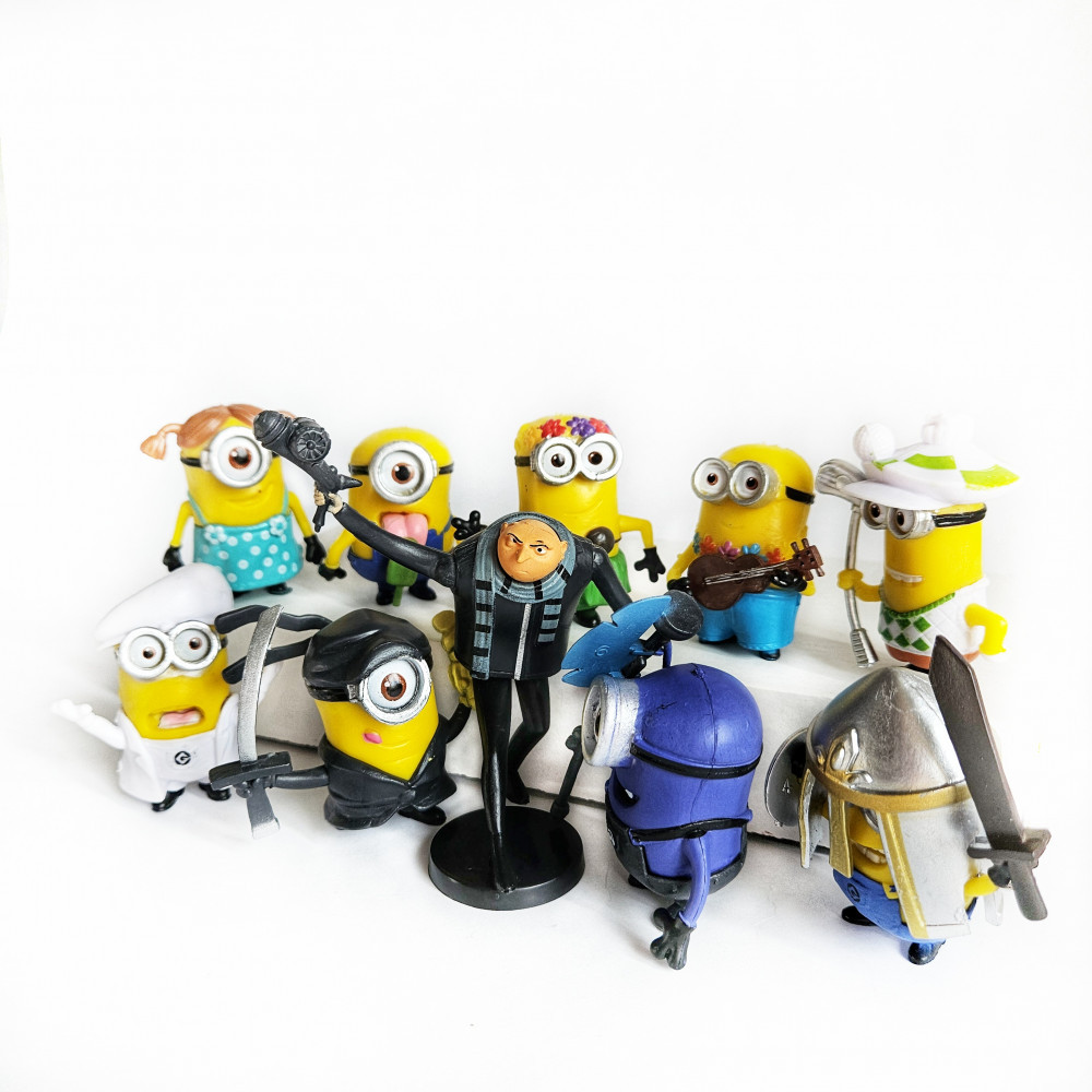 Набор фигурок «Грю и Миньоны — Гадкий Я» | Carrero Kids