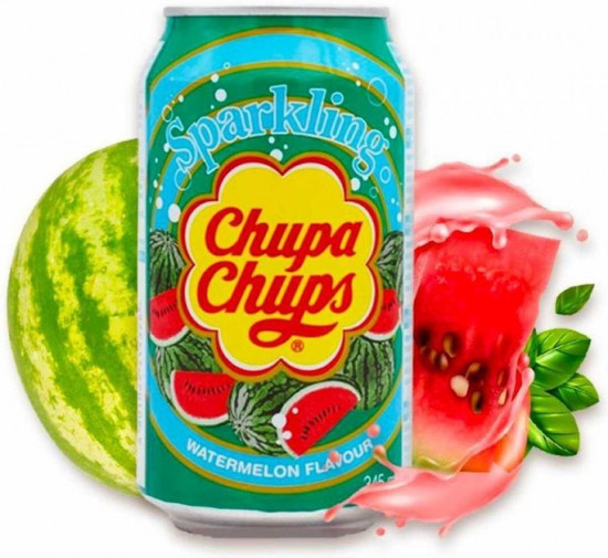 Напиток газированный со вкусом арбуза