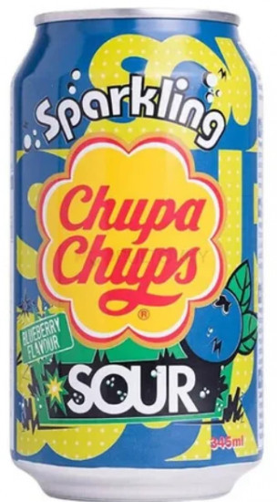 Напиток газированный со вкусом черники