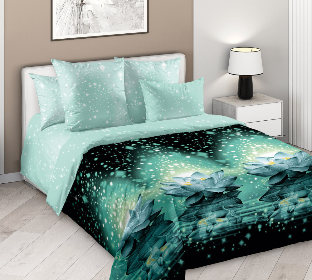 Комплект постельного белья «Мерцающий лотос 1» | Текс-Дизайн
