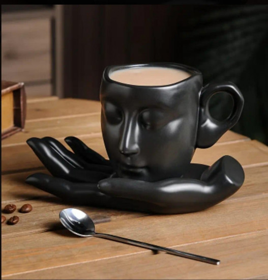 Чайная пара с ложкой