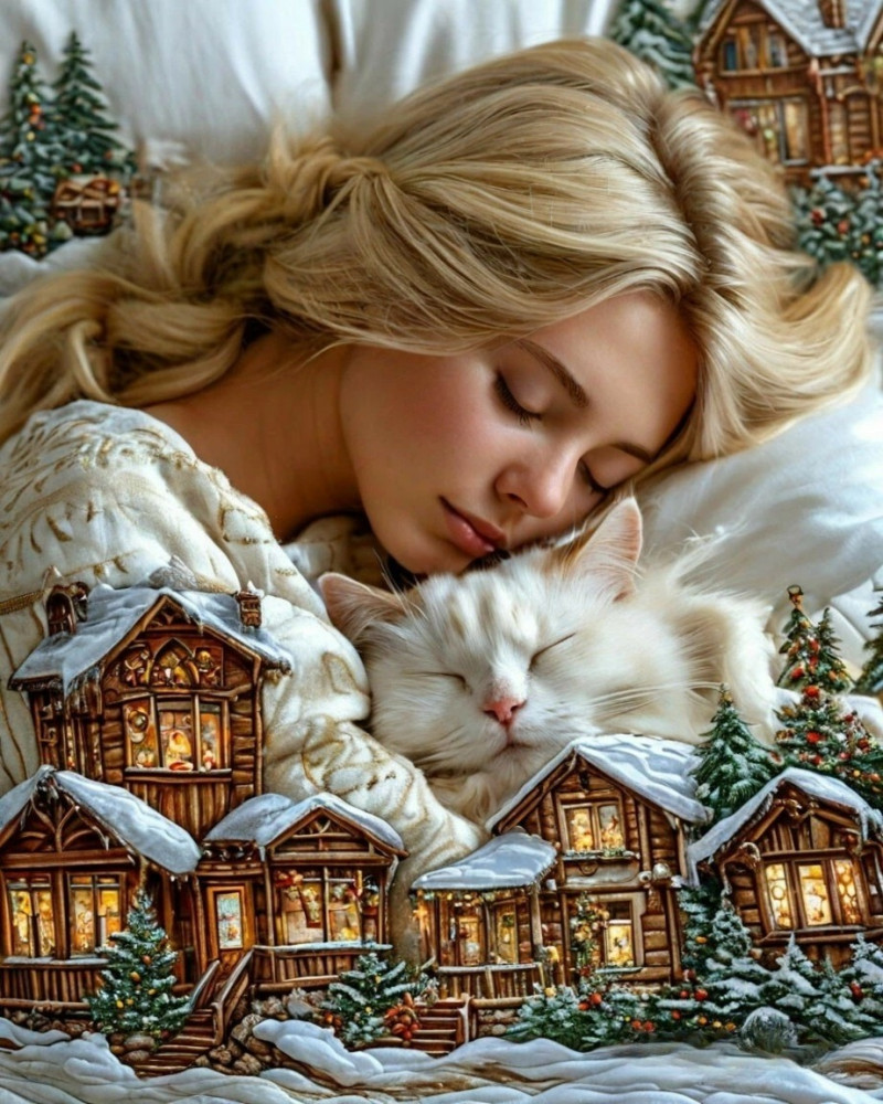 Картина по номерам «Сладкий сон» | Арт Фея