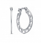 Серьги из серебра