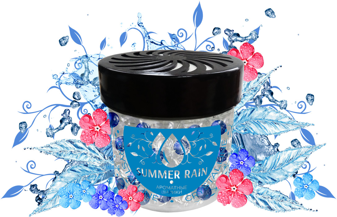 Гидрогель ароматический «Summer Rain» | Crystalline | Fouette