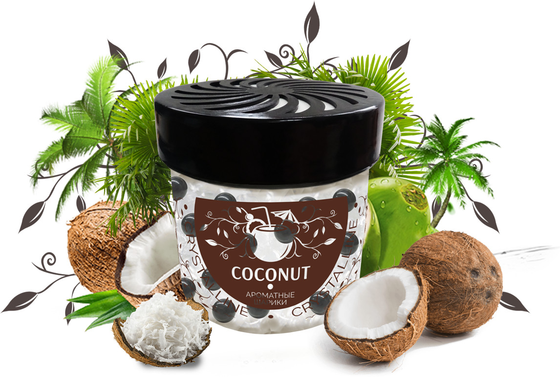 Гидрогель ароматический «Coconut» | Crystalline | Fouette