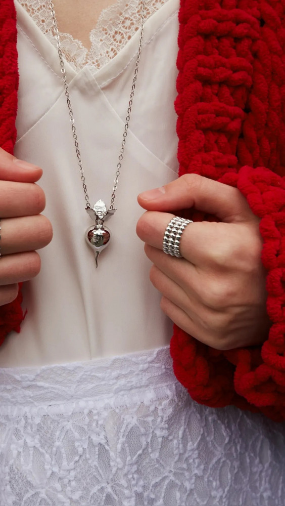 Кольцо из серебра «Цыпа» | Sbleskom