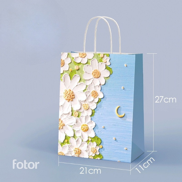 Набор пакетов подарочных «Ромашки»