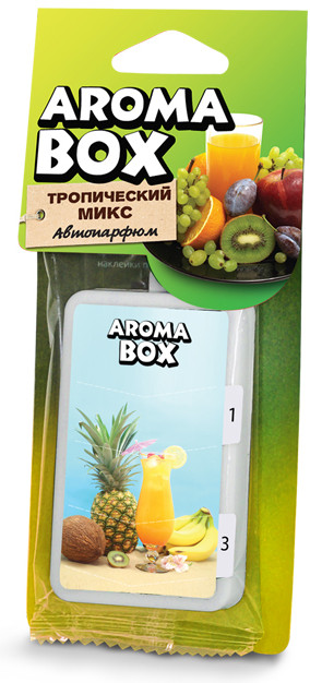 Ароматизатор подвесной «Тропический микс» | Aroma Box | EIFFELAROMA