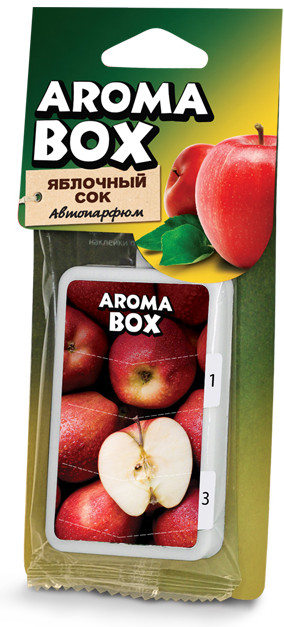 Ароматизатор подвесной «Яблочный сок» | Aroma Box | EIFFELAROMA