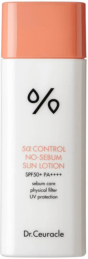 Крем для проблемной кожи лица солнцезащитный «5α Control No-Sebum Lotion» SPF50+ PA++++ | Dr.Ceuracle