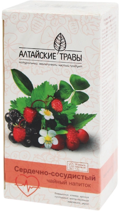 Фиточай «Сердечно-сосудистый» | Алтайские травы