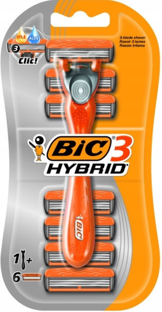 Бритва со сменными кассетами «3 Hybrid» | Bic