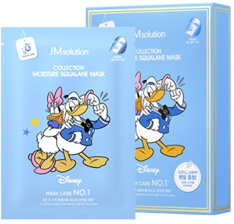 Набор масок для лица со скваланом «Disney Collection Moisture Squalane Mask» | JMsolution