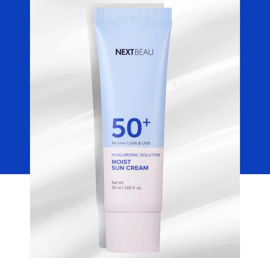 Солнцезащитный гель с гиалуроновой кислотой «Hyaluronic Solution Moist Sun Gel» | Nextbeau